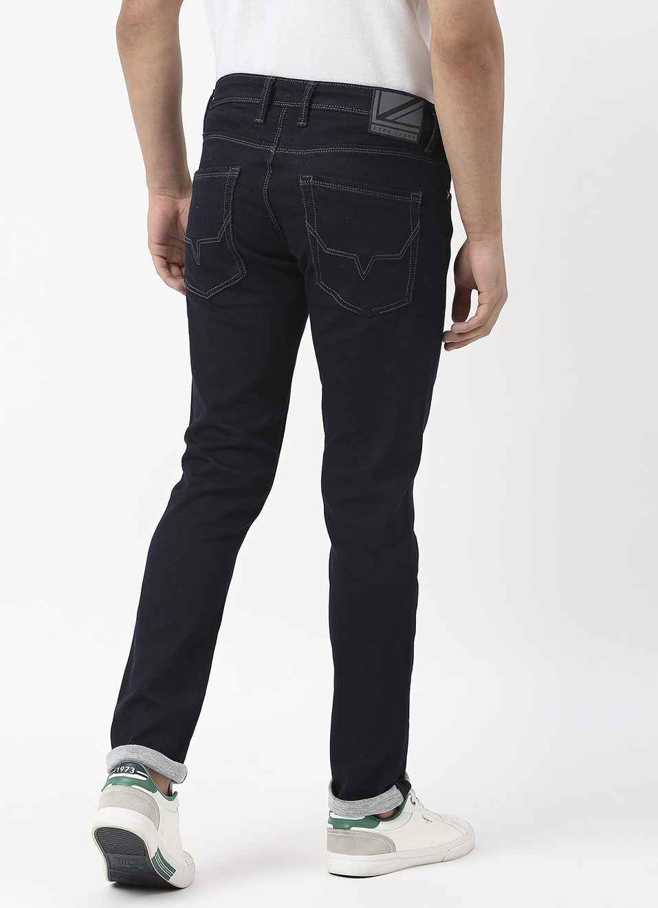 Tapered Vapour Tapered Fit Low Waist Jeans, , large image number 3