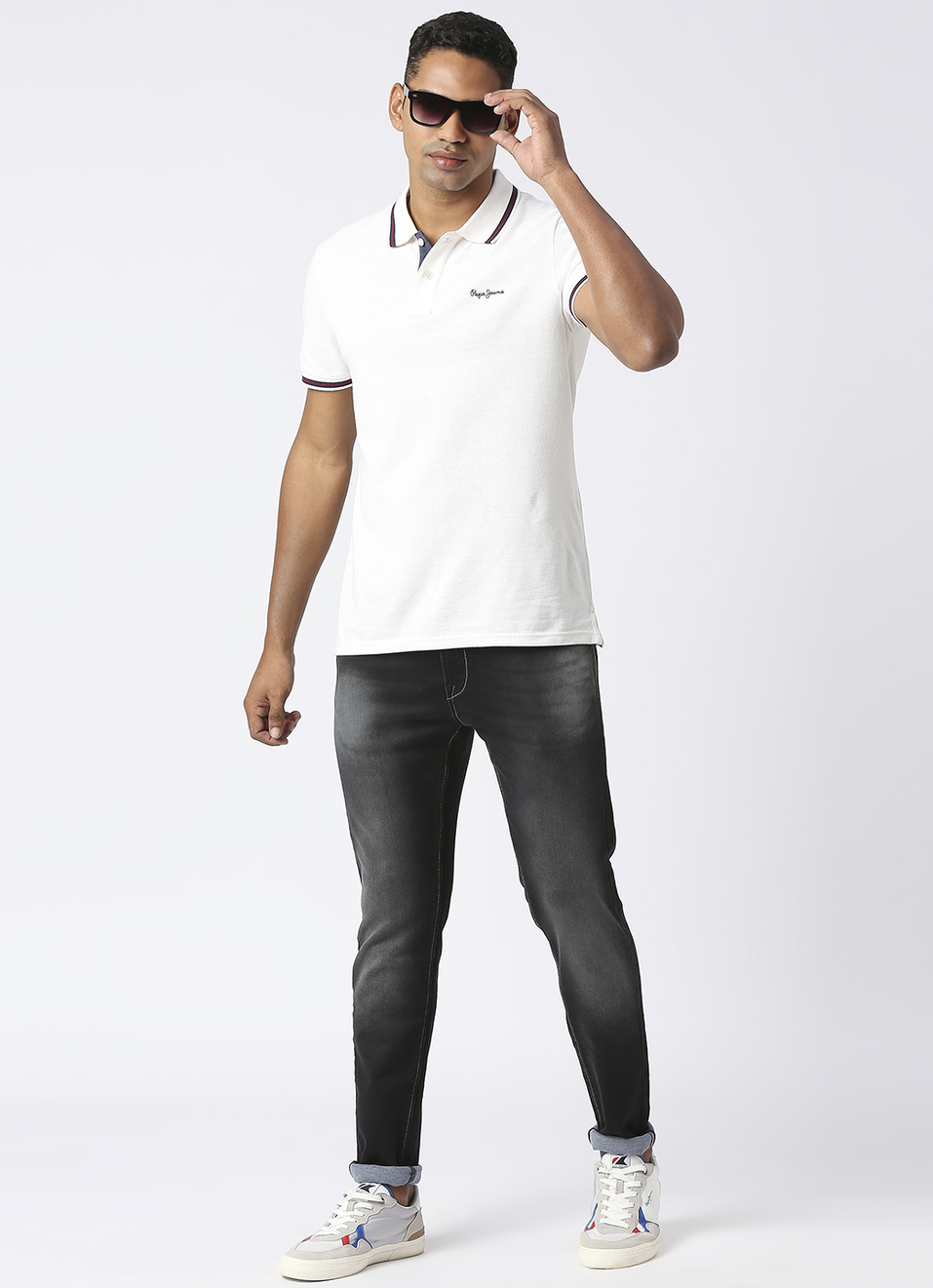 Chinox Super Skinny Fit Mid Waist Jeans, , large image number 1