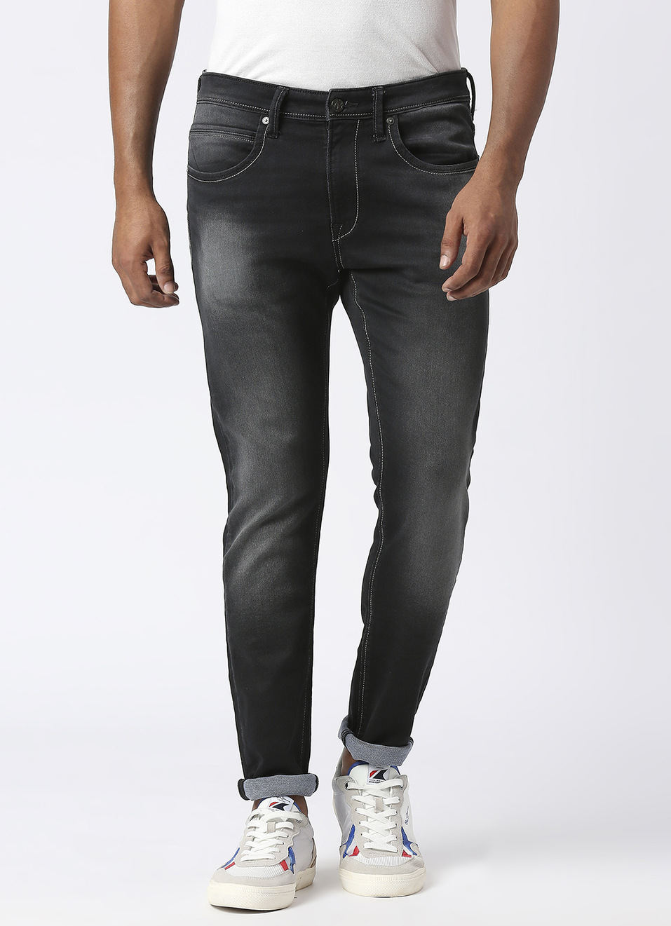 Chinox Super Skinny Fit Mid Waist Jeans, , large image number 2
