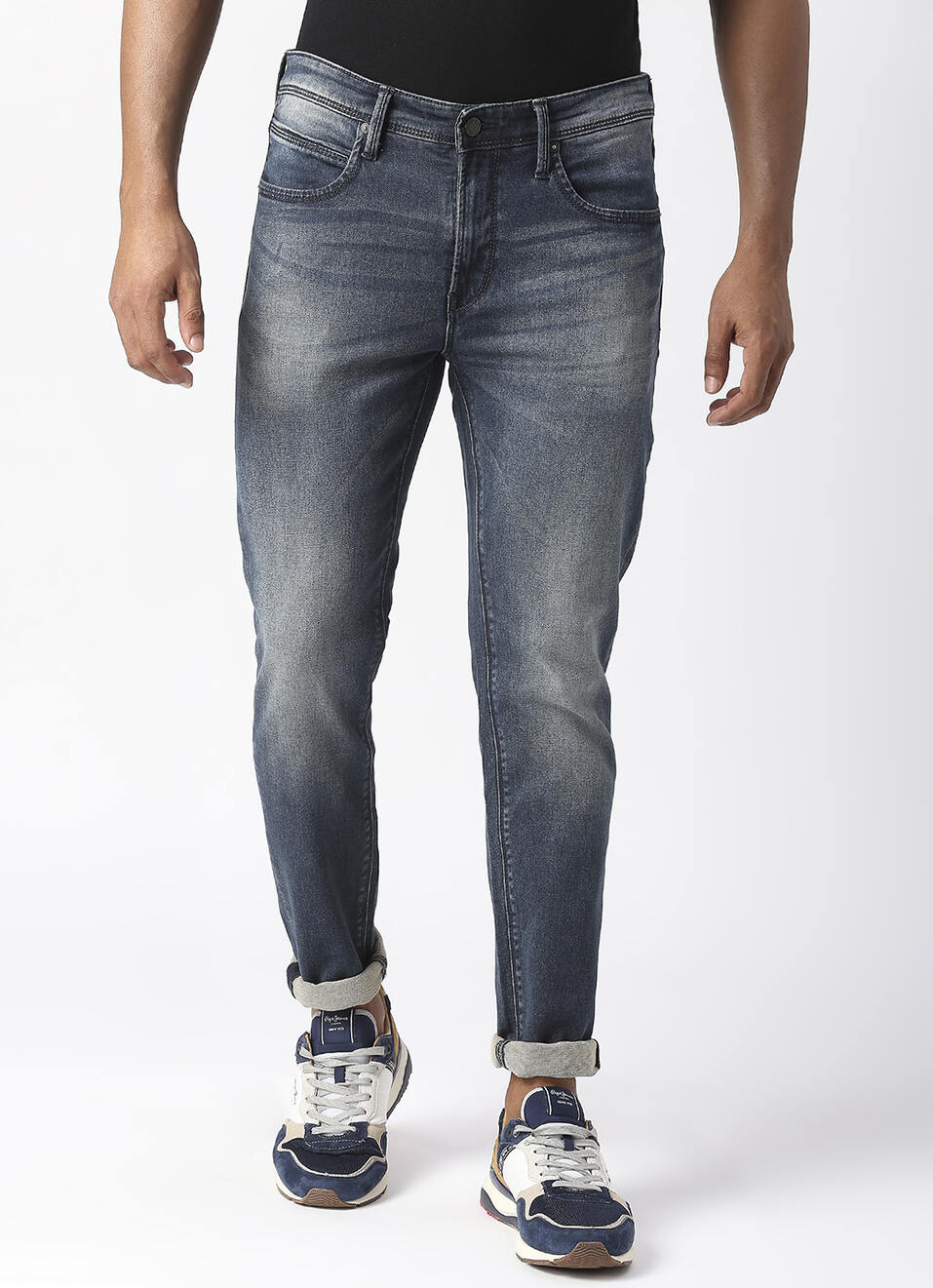 Chinox Super Skinny Fit Mid Waist Jeans, , large image number 2