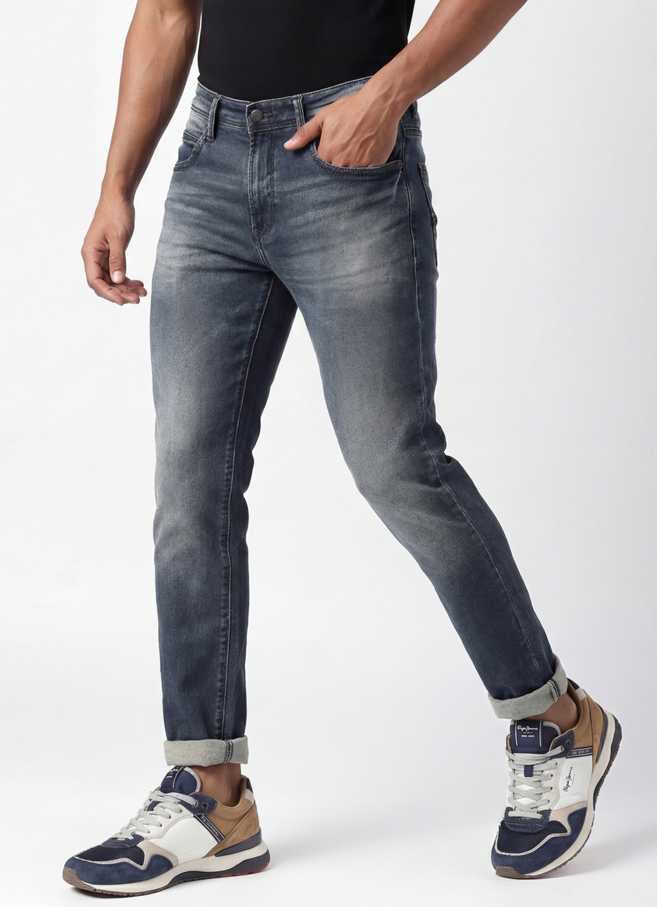 Chinox Super Skinny Fit Mid Waist Jeans, , large image number 0