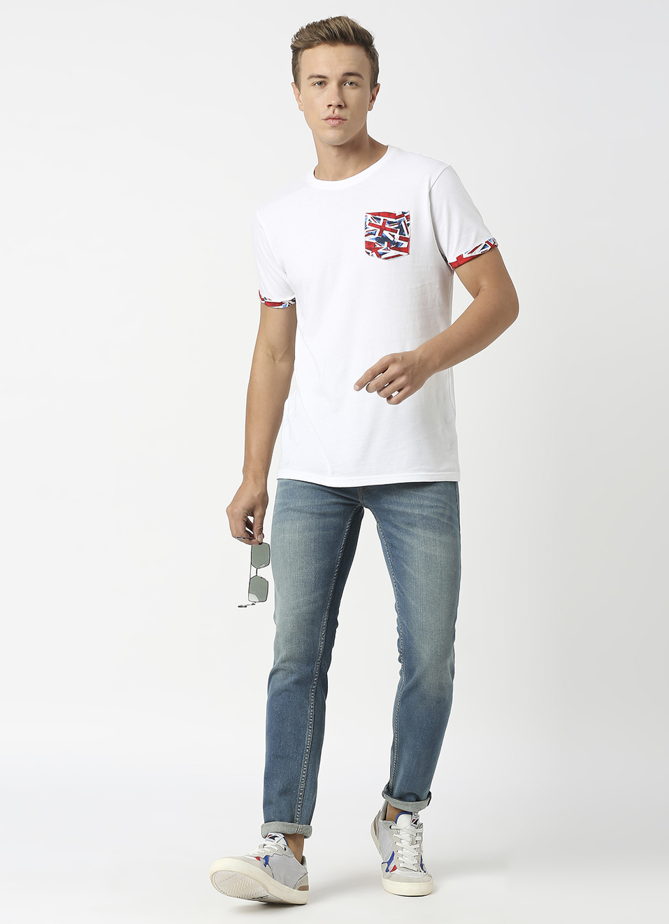 Tapered Vapour Tapered Fit Low Waist Jeans, , large image number 1