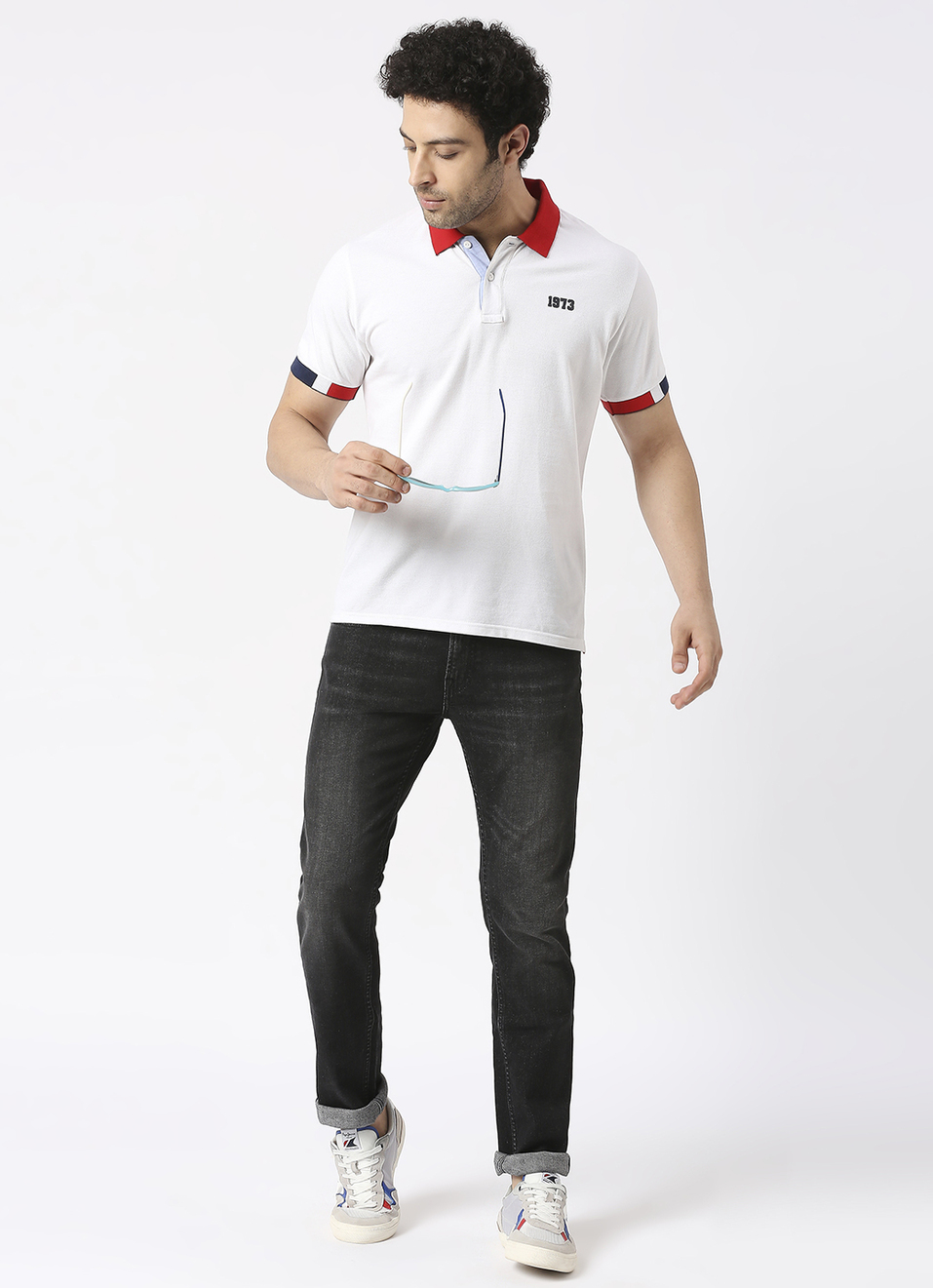 Vapour Slim Fit Mid Waist Jeans, , large image number 1