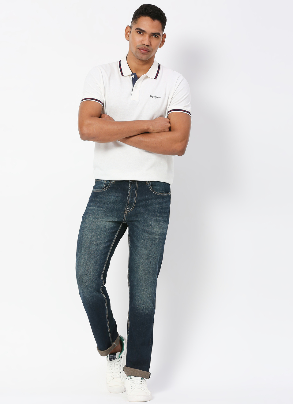 Cash Straight Fit Mid Waist Straight Leg Jeans, , large image number 5