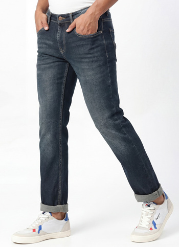 Vapour Slim Fit Mid Waist Jeans
