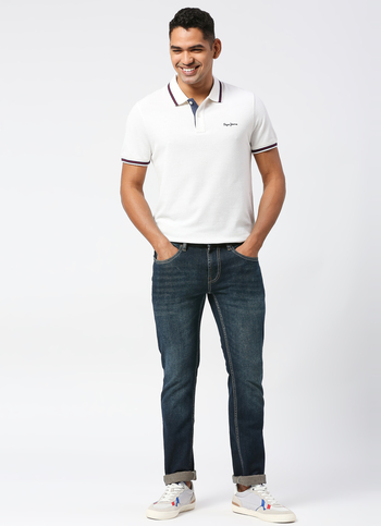 Vapour Slim Fit Mid Waist Jeans