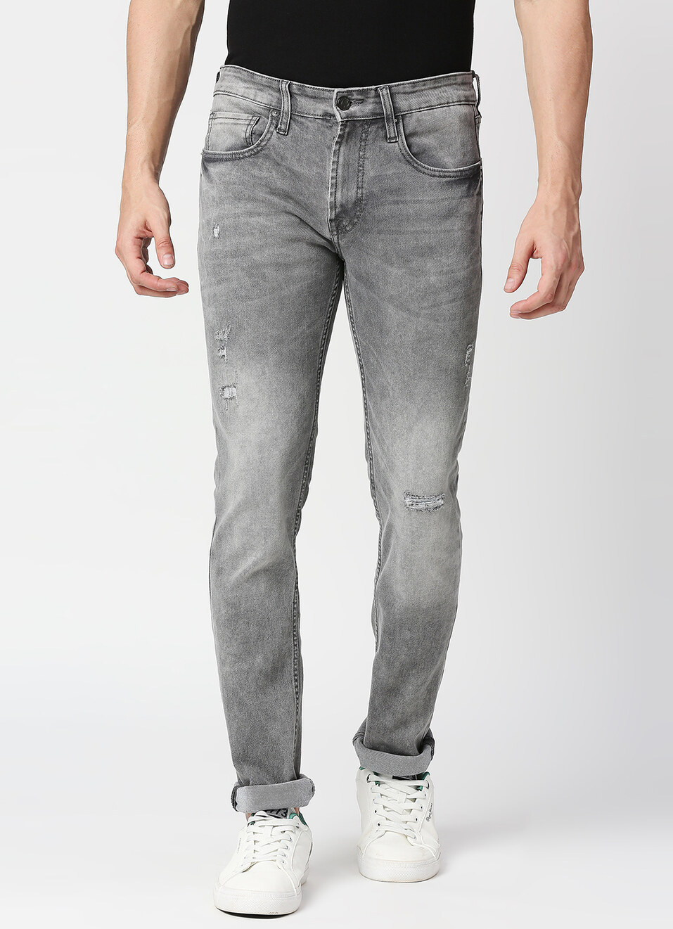 Vapour Slim Fit Mid Waist Jeans, , large image number 2
