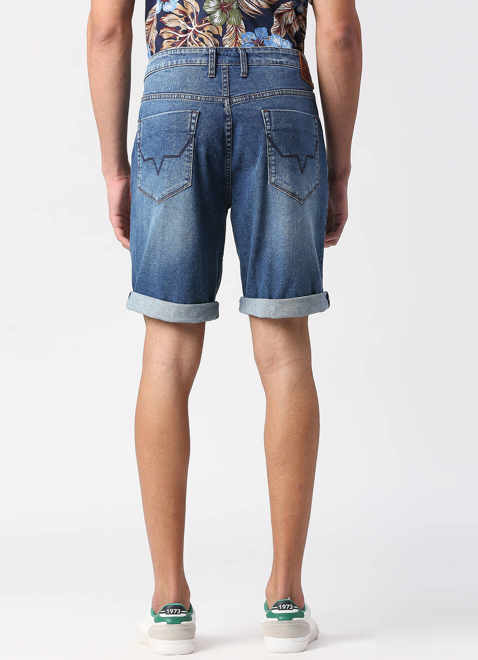 Chinox Shorts Regular Fit Mid Waist Shorts, , large image number 1