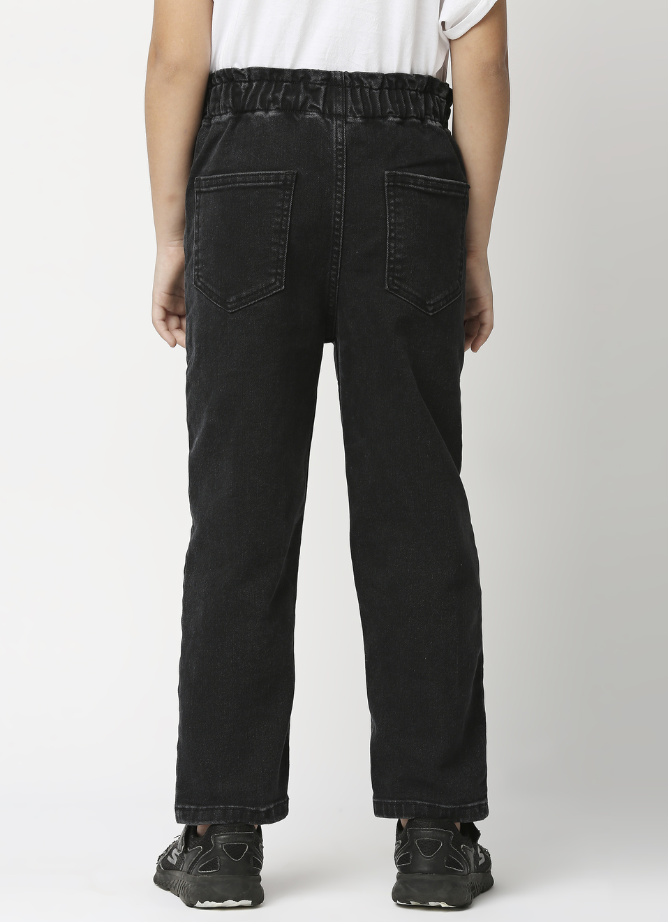 Mom Fit High Rise Paperbag Denim, , large image number 2