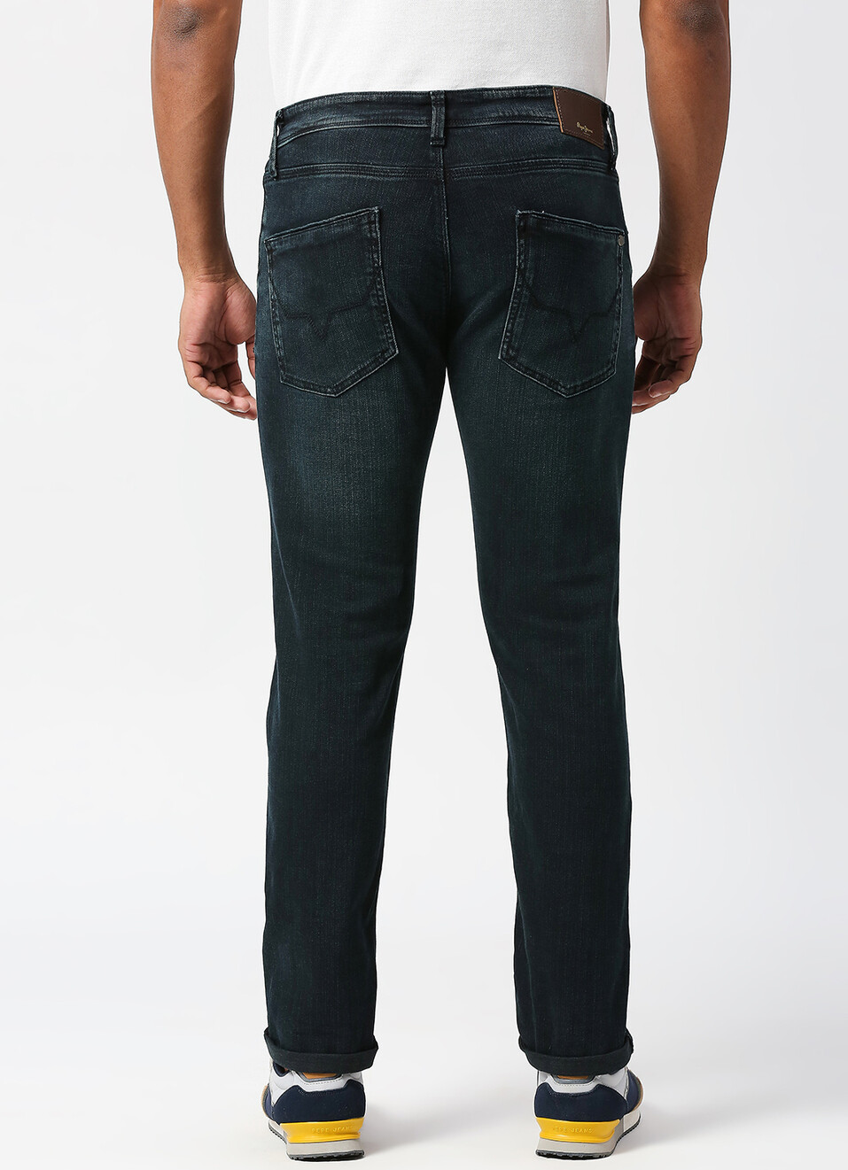 Tapered Vapour Tapered Fit Low Waist Jeans, , large image number 3