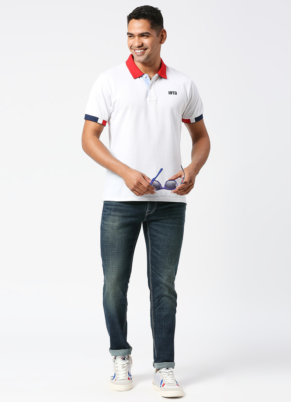 Tapered Vapour Tapered Fit Low Waist Jeans, , large image number 1