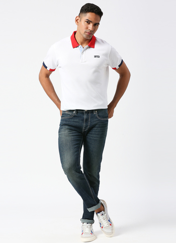 Tapered Vapour Tapered Fit Low Waist Jeans