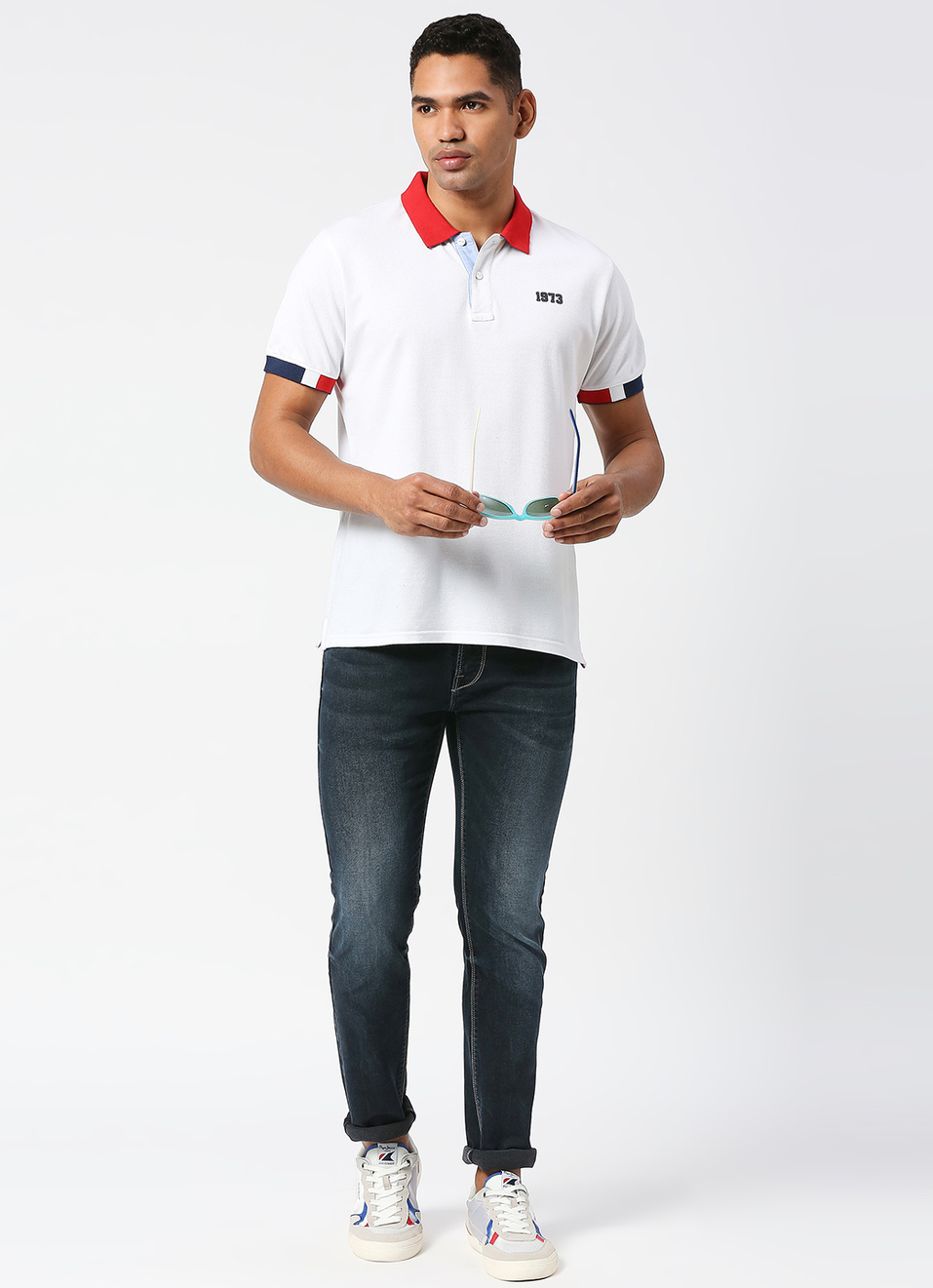 Tapered Vapour Tapered Fit Low Waist Jeans, , large image number 1