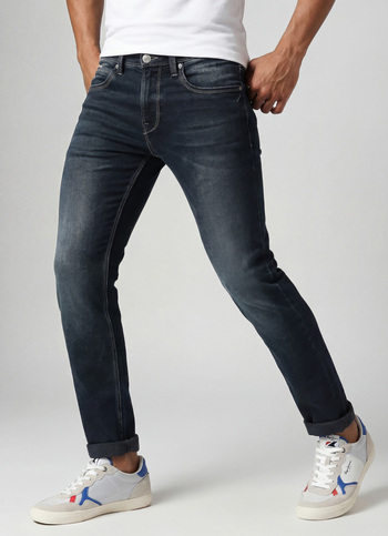 Tapered Vapour Tapered Fit Low Waist Jeans