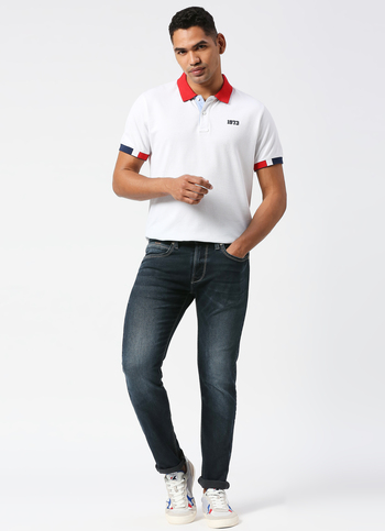 Tapered Vapour Tapered Fit Low Waist Jeans