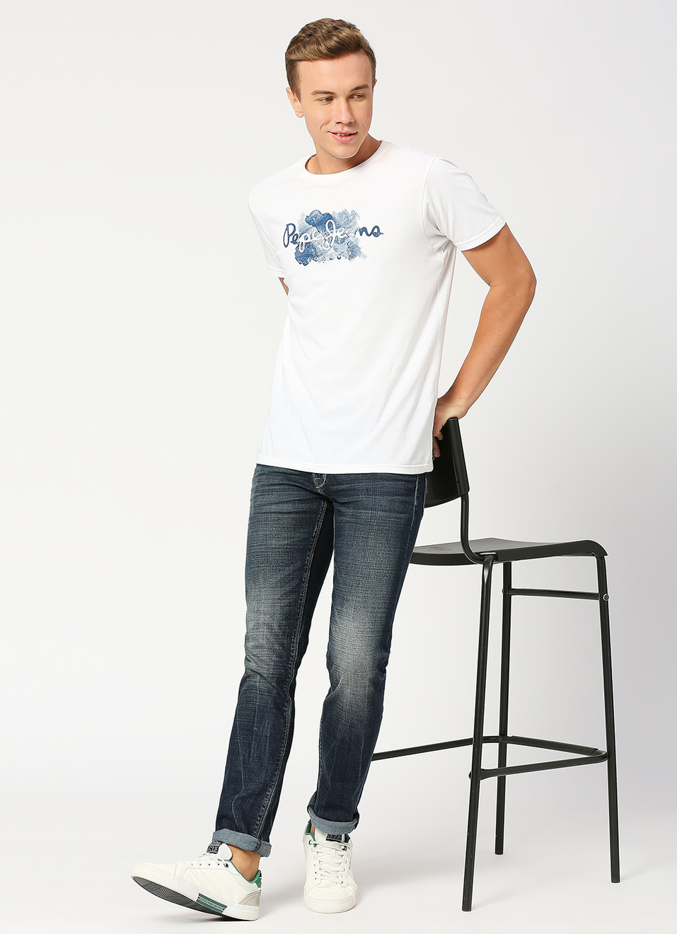 Vapour Slim Fit Mid Waist Jeans, , large image number 1