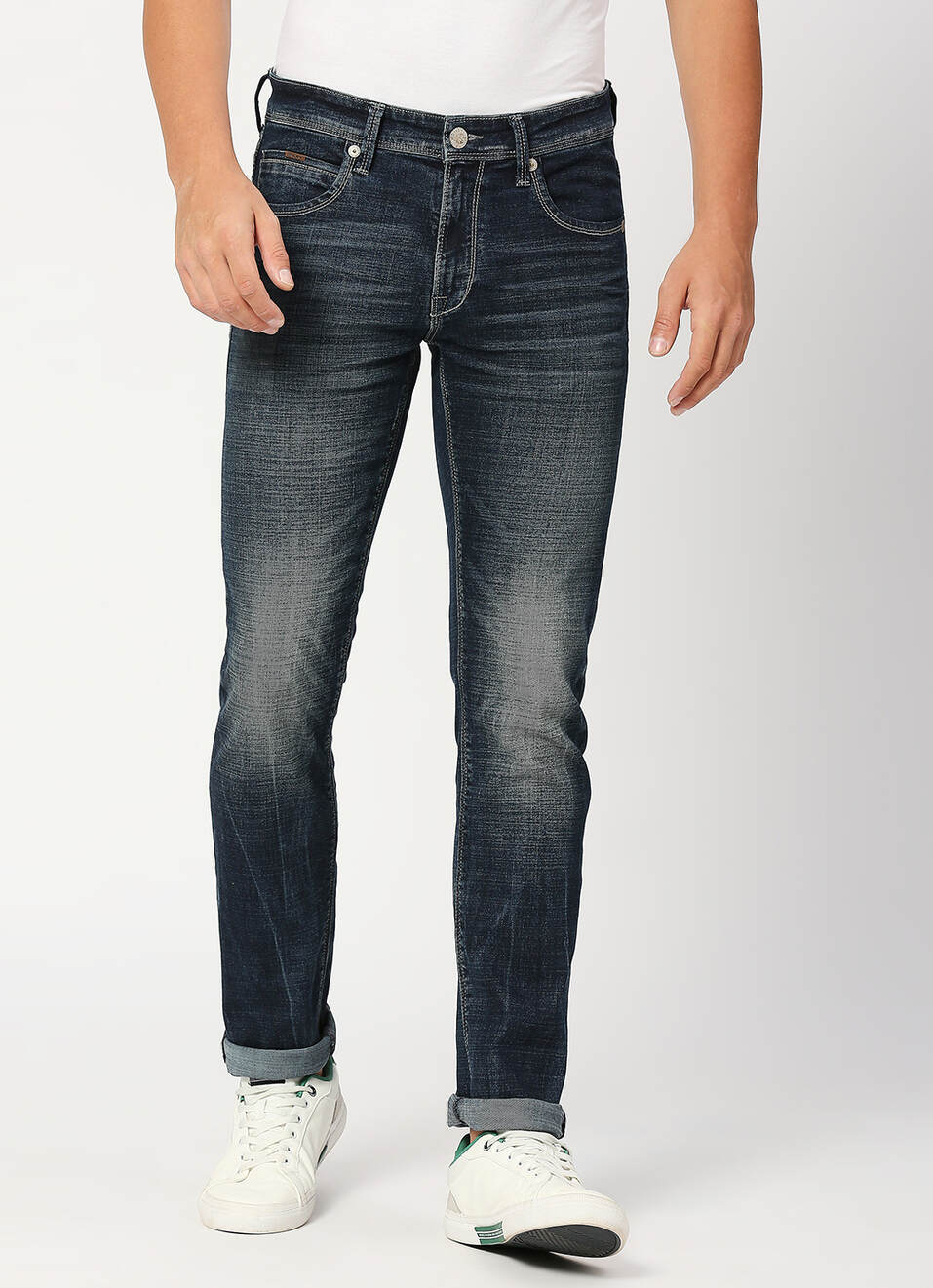 Vapour Slim Fit Mid Waist Jeans, , large image number 2