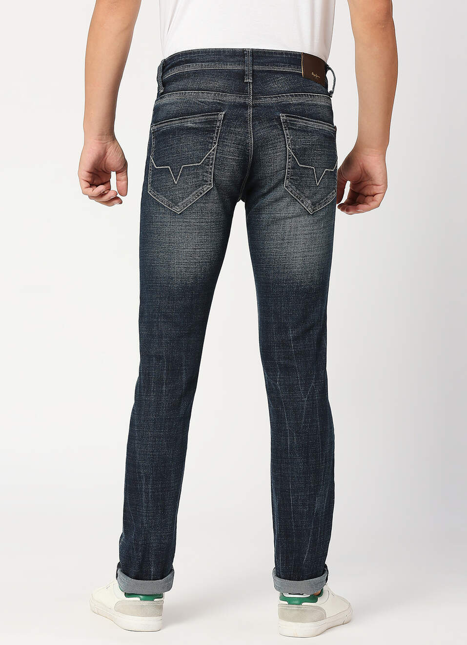 Vapour Slim Fit Mid Waist Jeans, , large image number 3