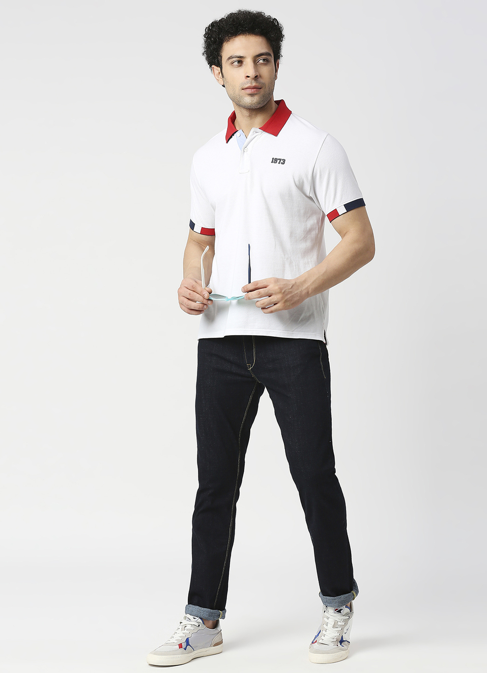 Vapour Slim Fit Mid Waist Jeans, , large image number 1