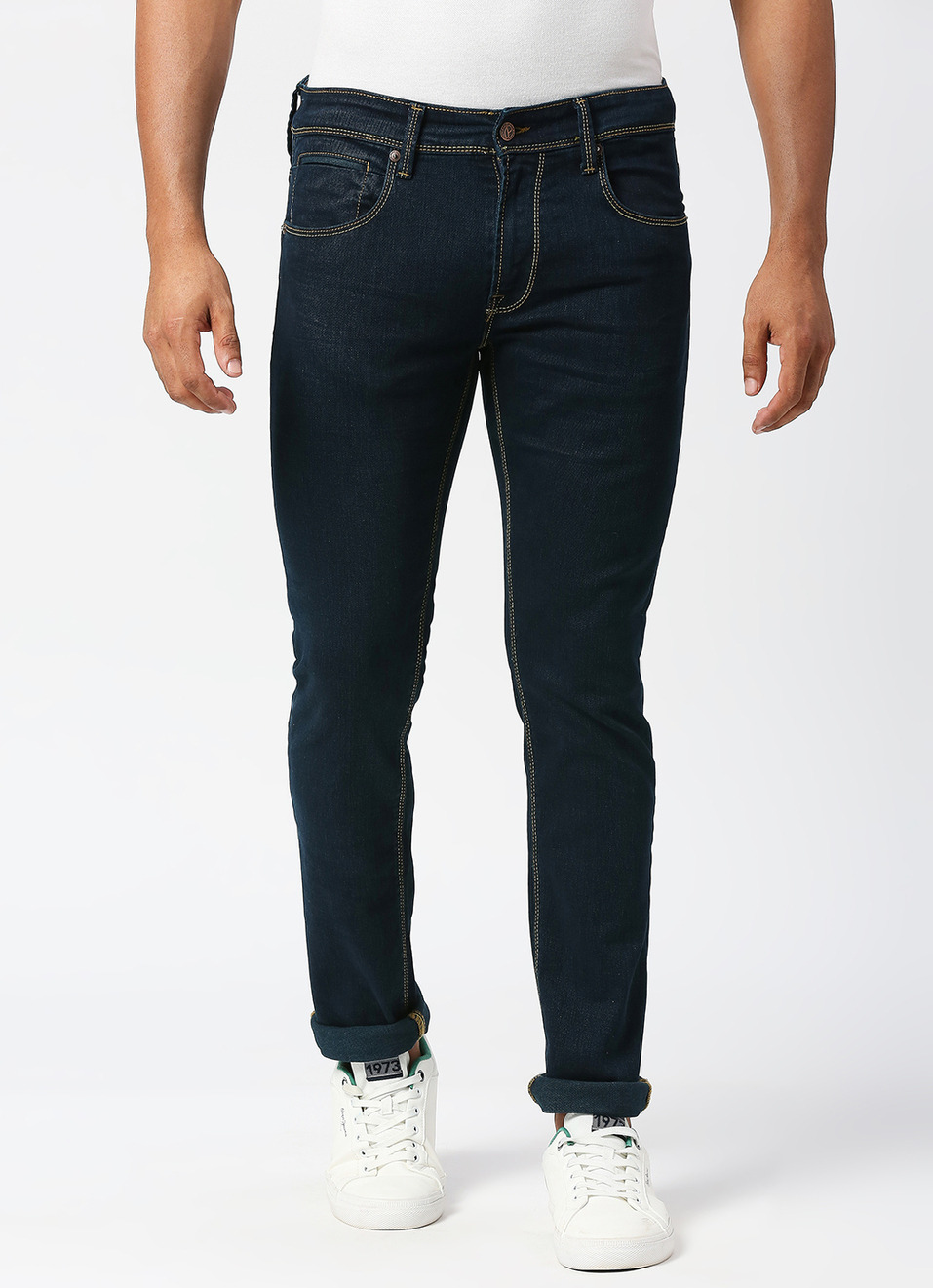 Vapour Slim Fit Mid Waist Jeans, , large image number 2