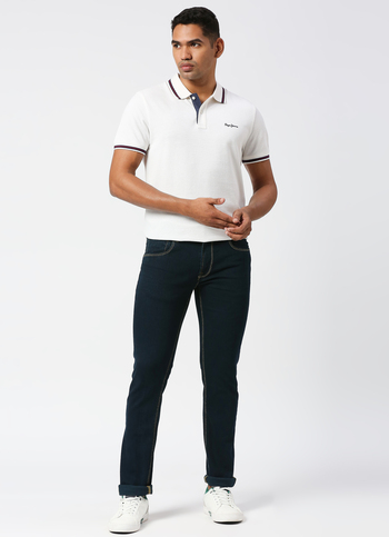 Vapour Slim Fit Mid Waist Jeans