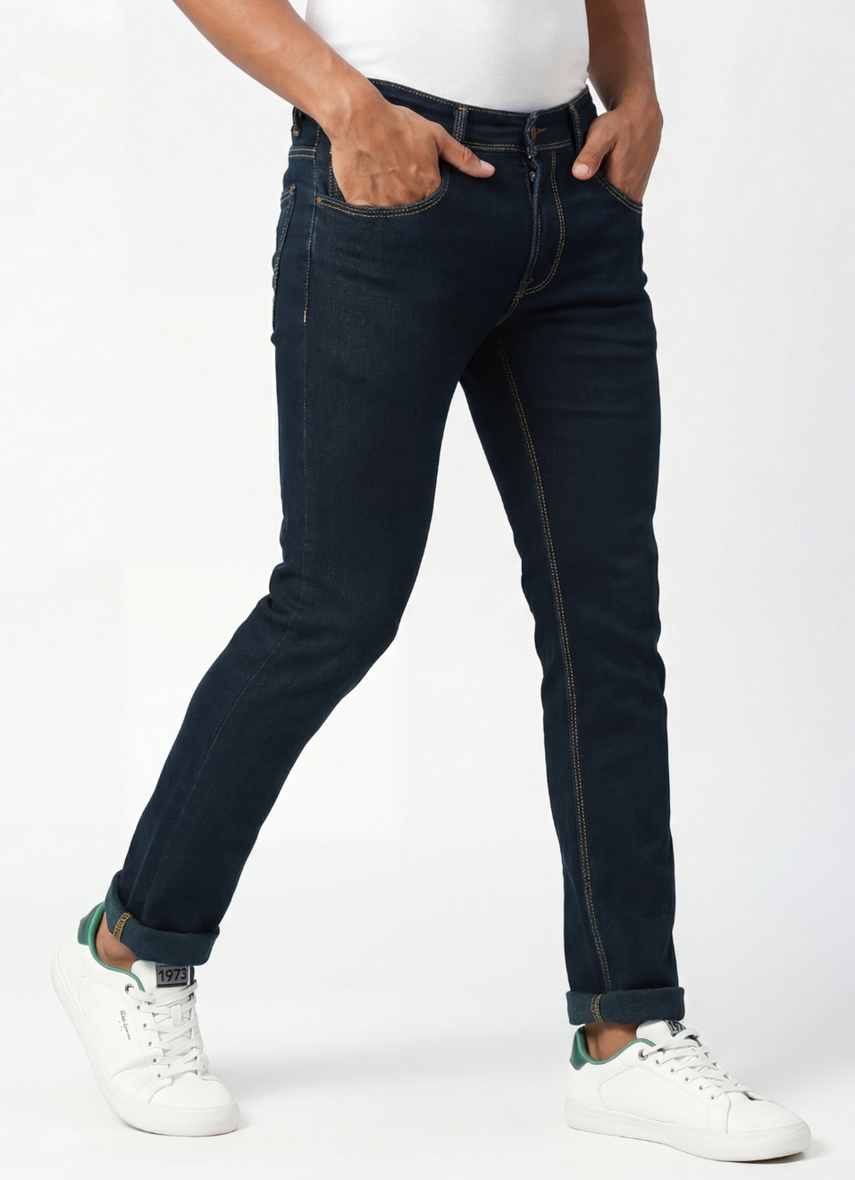 Vapour Slim Fit Mid Waist Jeans, , large image number 0