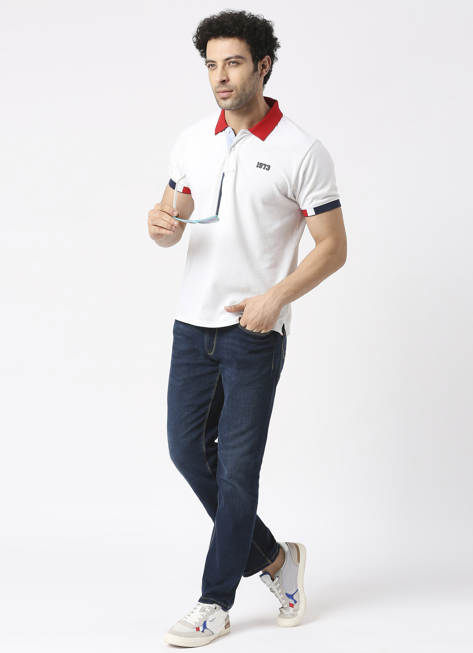 Cash Straight Fit Mid Waist Straight Leg Jeans, , large image number 5