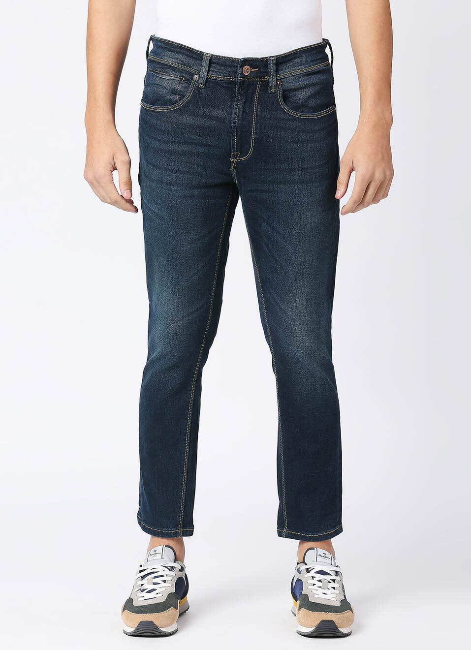 Chinox Ankle Super Skinny Fit Mid Waist Ankle Jeans, , large image number 2