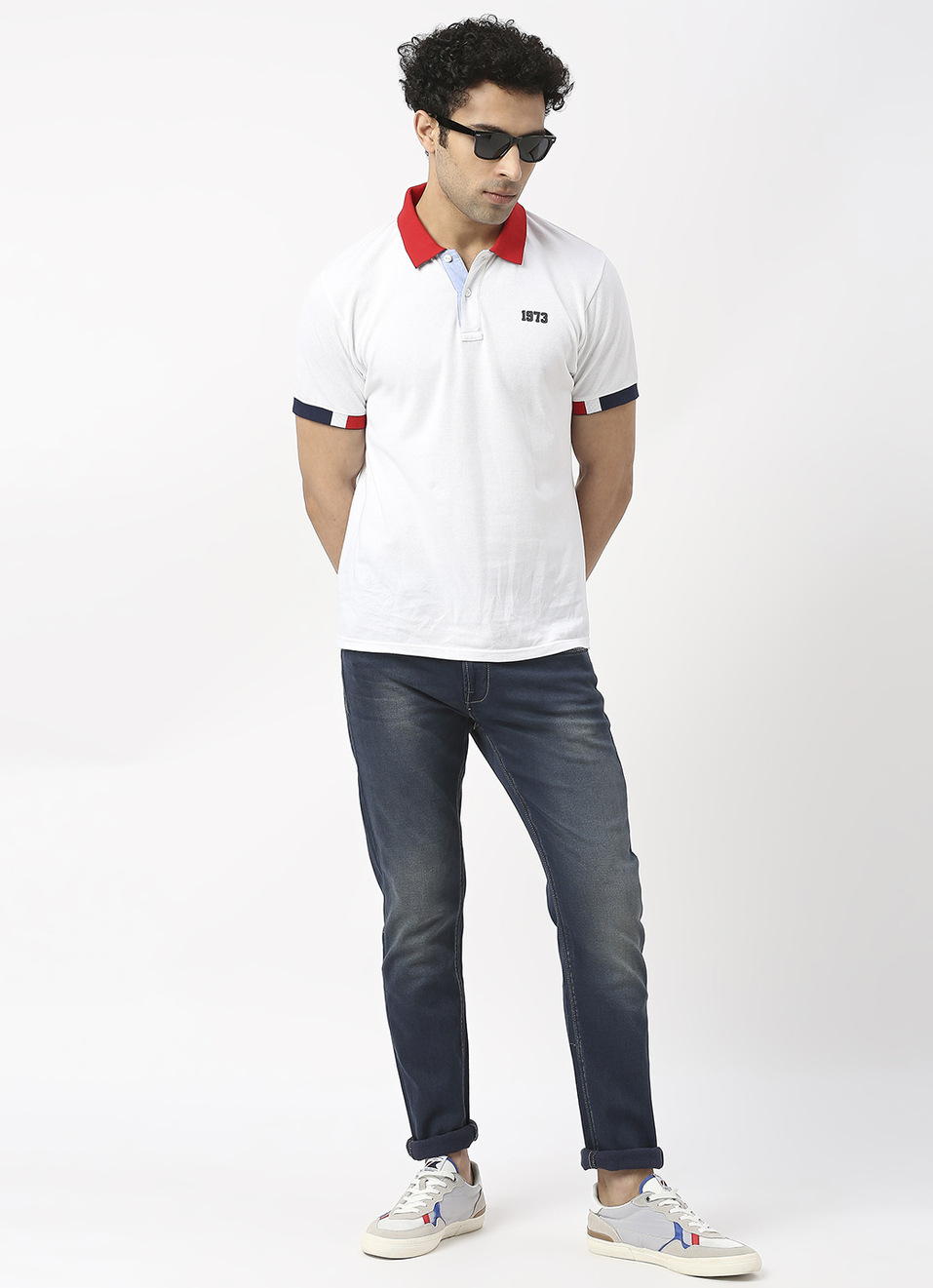 Tapered Vapour Tapered Fit Low Waist Jeans, , large image number 1