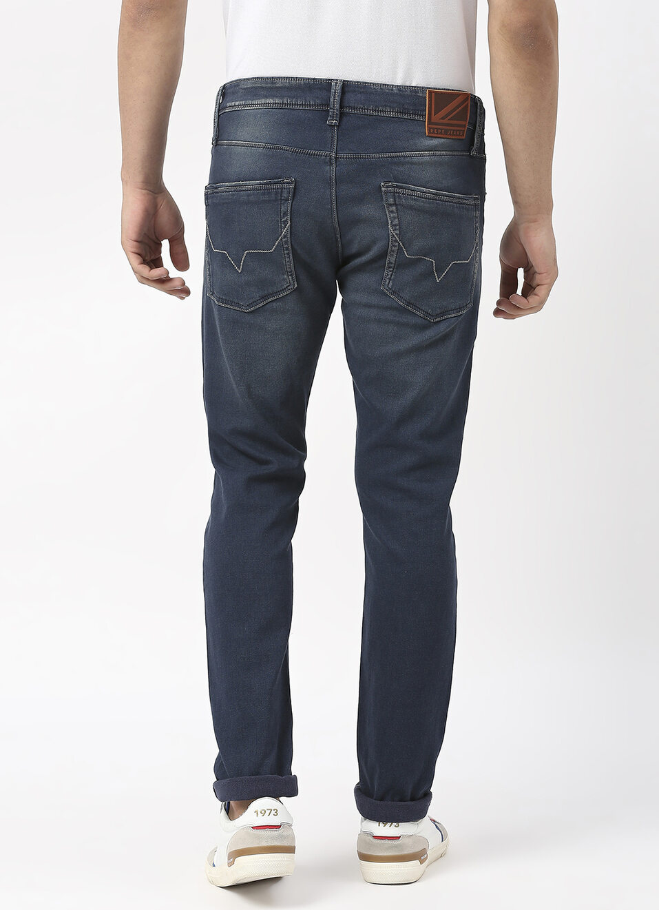 Tapered Vapour Tapered Fit Low Waist Jeans, , large image number 3