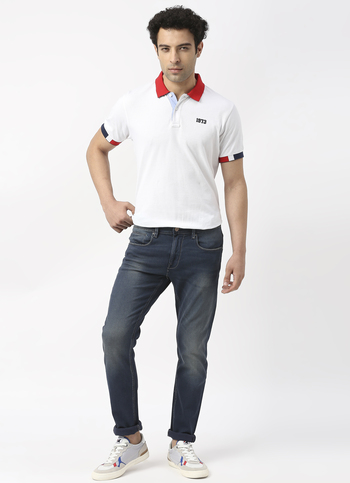 Tapered Vapour Tapered Fit Low Waist Jeans