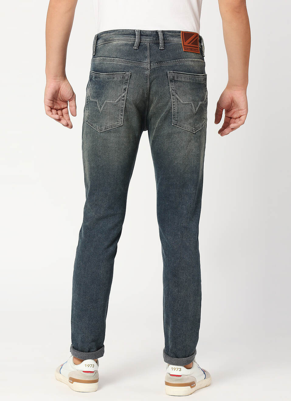 Chinox Super Skinny Fit Mid Waist Jeans, , large image number 3