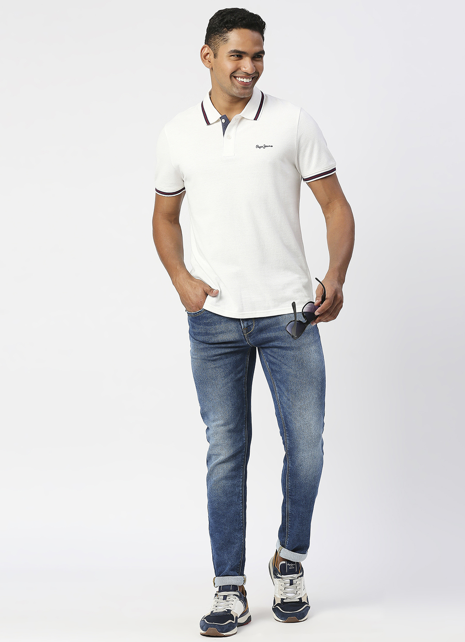 Chinox Super Skinny Fit Mid Waist Jeans, , large image number 1