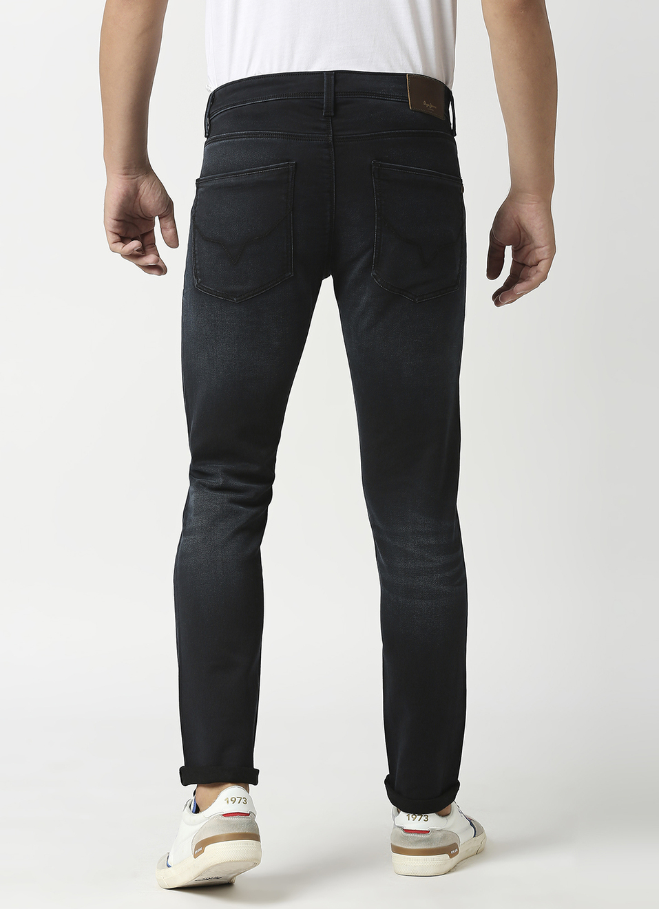 Tapered Vapour Tapered Fit Low Waist Jeans, , large image number 3