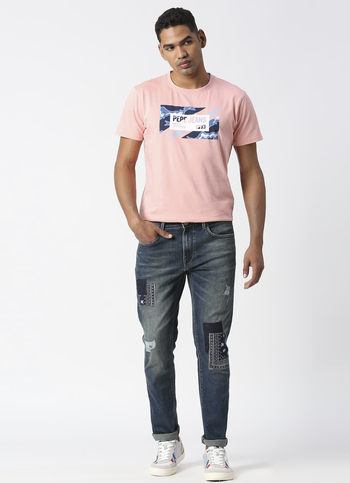 Vapour Slim Fit Mid Waist Jeans