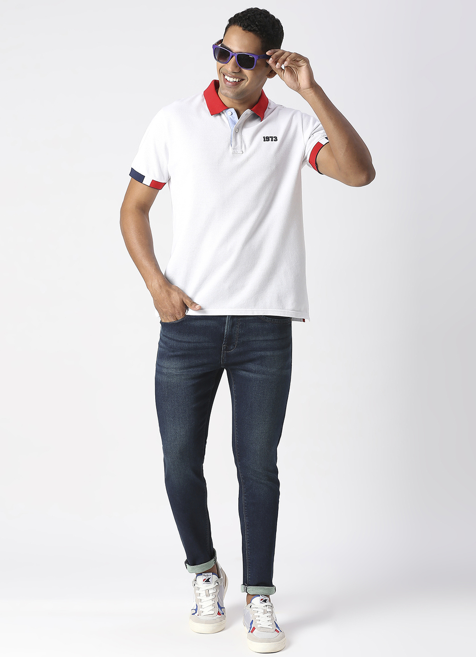 Chinox Ankle Super Skinny Fit Mid Waist Ankle Jeans, , large image number 1