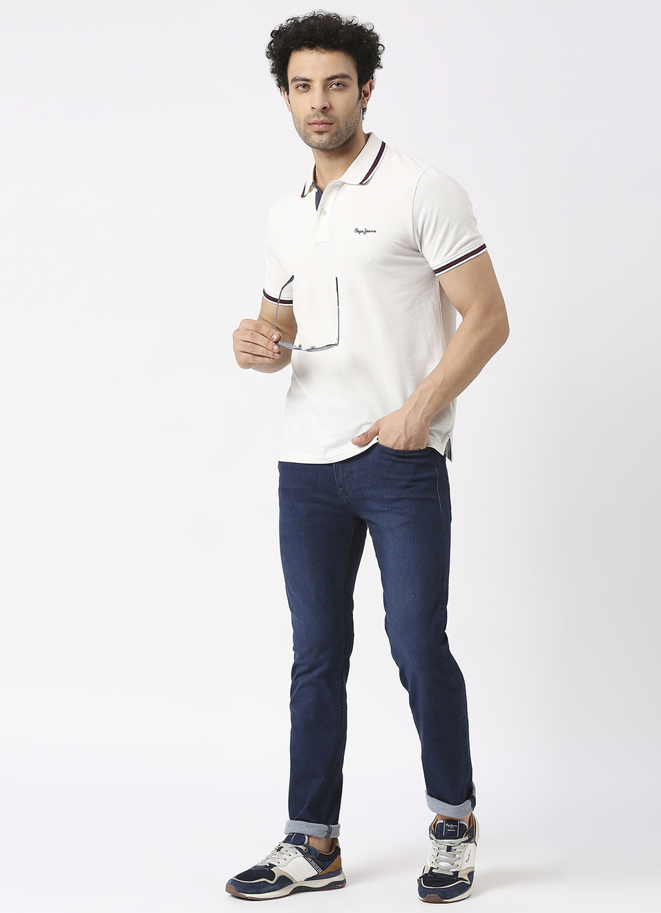 Vapour Slim Fit Mid Waist Jeans, , large image number 1