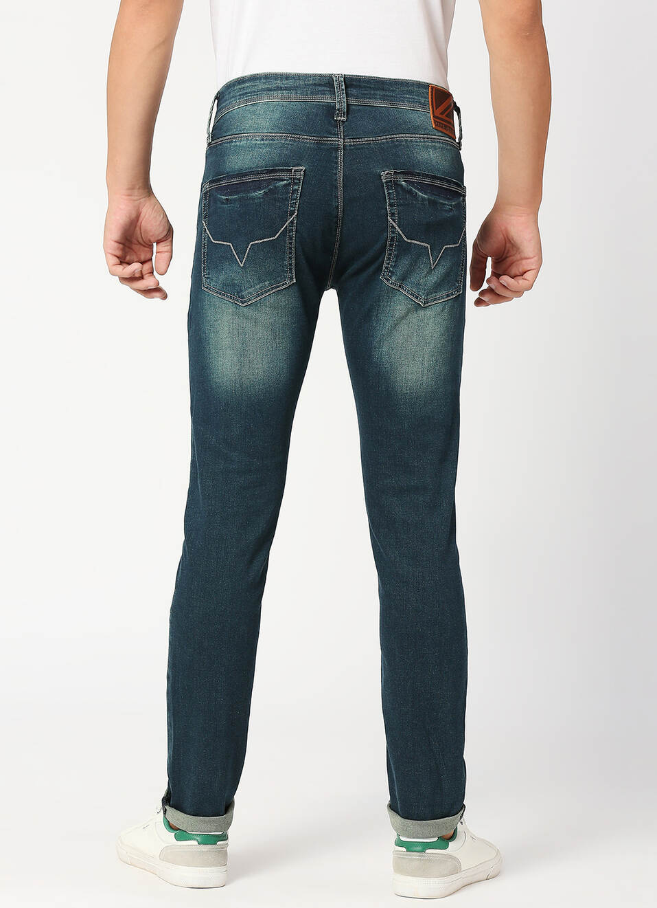 Tapered Vapour Tapered Fit Low Waist Jeans, , large image number 1