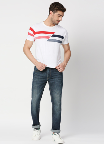 Vapour Slim Fit Mid Waist Jeans