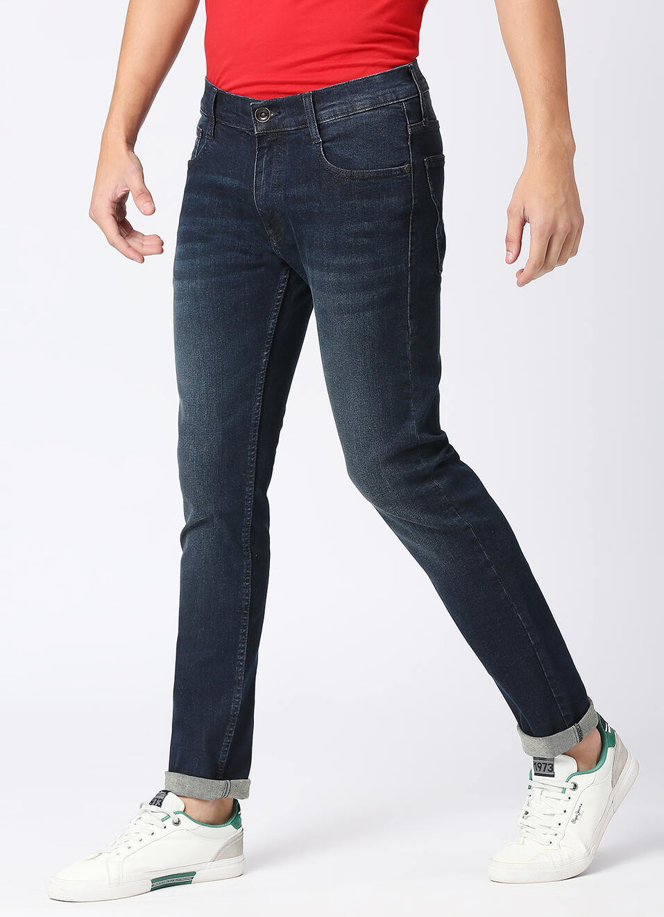 Vapour Low Rise Tapered Jeans, , large image number 6