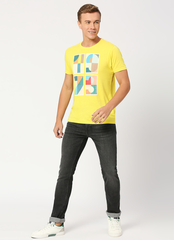 Men Black Slim Fit Stretchable Jeans