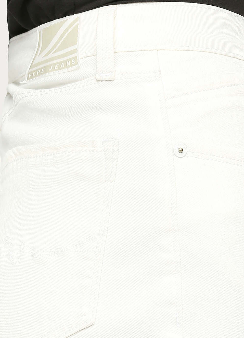 Robyn White High Waist Straight Fit Jeans, , large image number 4