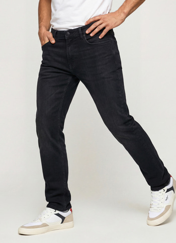 Vapour Blue Mid Rise Slim Fit Jeans