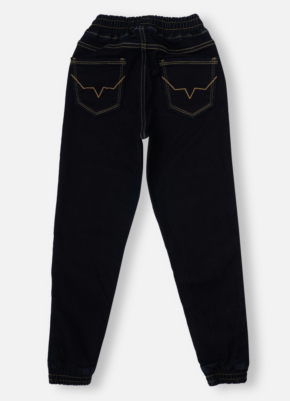 Boys Archie Blue Mid Rise Regular Fit Jeans, , large image number 1