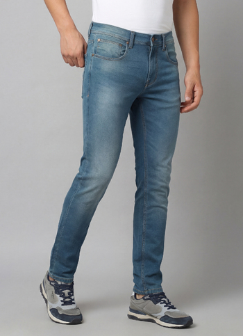 Chinox Dark Blue Mid Rise Skinny Jeans