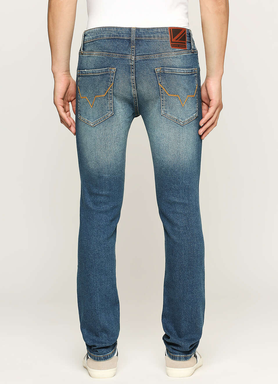 Cash Mid Rise Straight Fit Jeans, , large image number 1