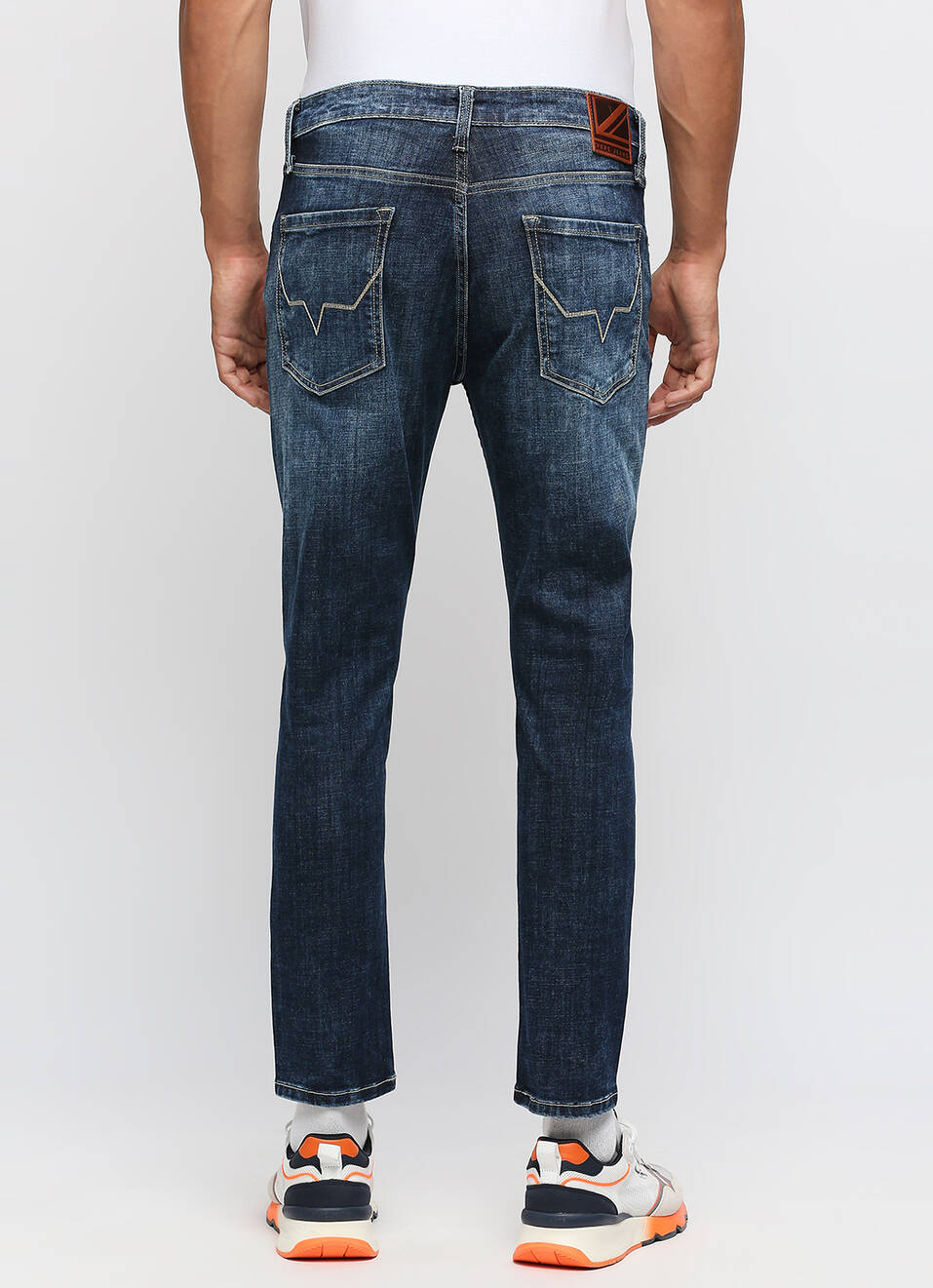 Chinox Black Mid Rise Ankle Jeans, , large image number 1