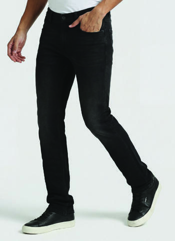 Vapour Black Mid Rise Slim Fit Jeans