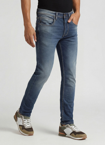 Chinox Light Blue Mid Rise Skinny Gymindigo Jeans