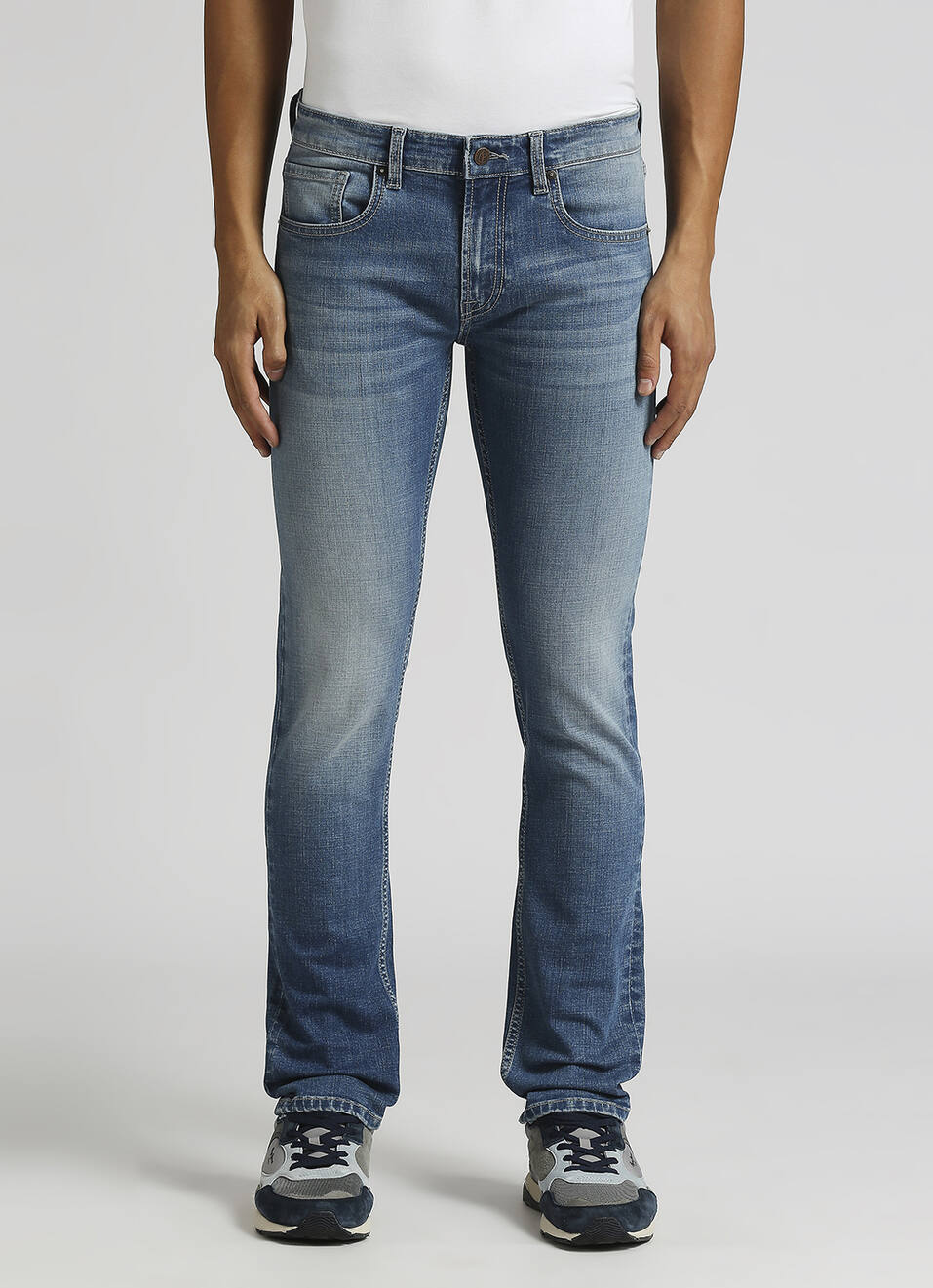 Vapour Mid Rise Slim Fit Jeans, , large image number 2
